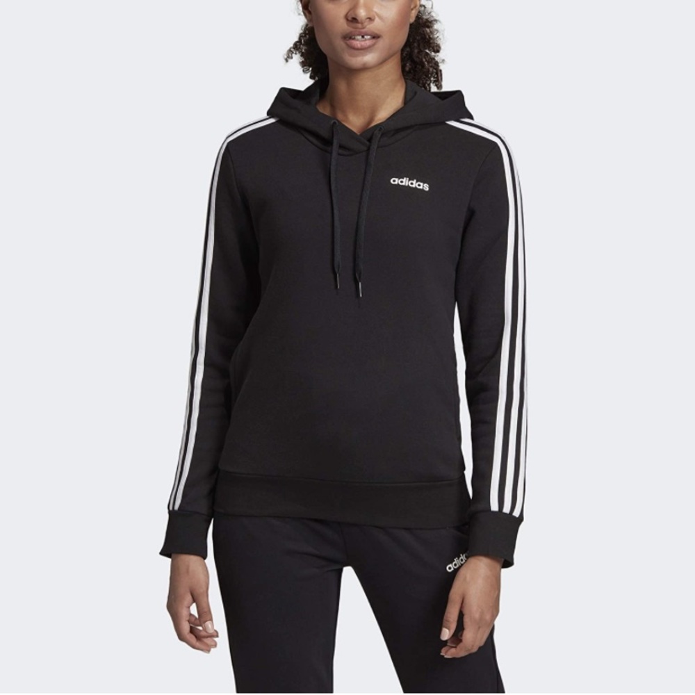 Adidas three-stripe hoodie